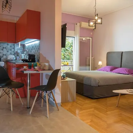 Stylish Modern Studio In The Heart Of Athens-2